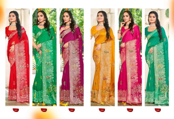 Bunawat Hans Vol 4 Traditional Wear Silk Sarees Collection - Image 2