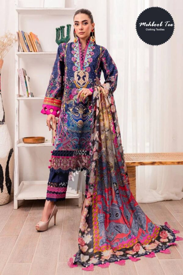Mehboob Tex Nayra Vol 24 Cotton Dupatta Pakistani Salwar Suits