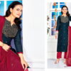 Vishnu Sarista Crunchey Silk Dress Material Collection - Image 8