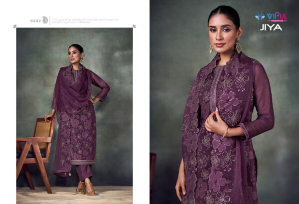 Vipul Jiya Embroidered Designer Salwar Kameez Collection - Image 7