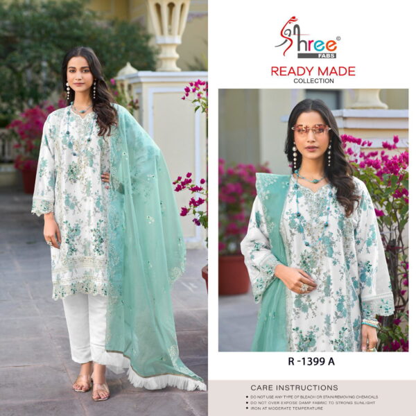 Shree R 1399 Ready Made Pakistani Salwar Suits Catalog Collection - Image 2