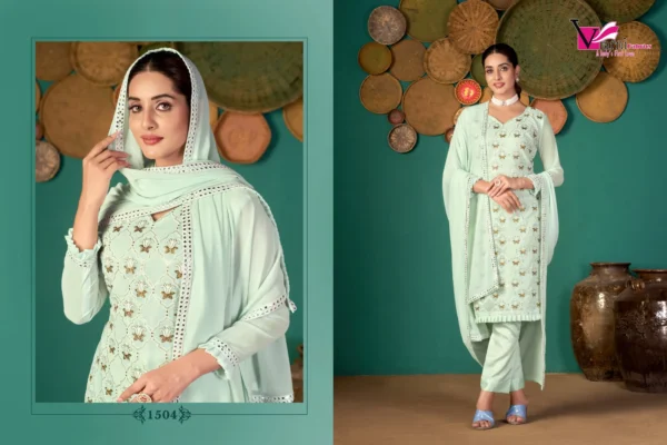Zeeya Ruhani Georgette Designer Salwar Kameez Collection - Image 5