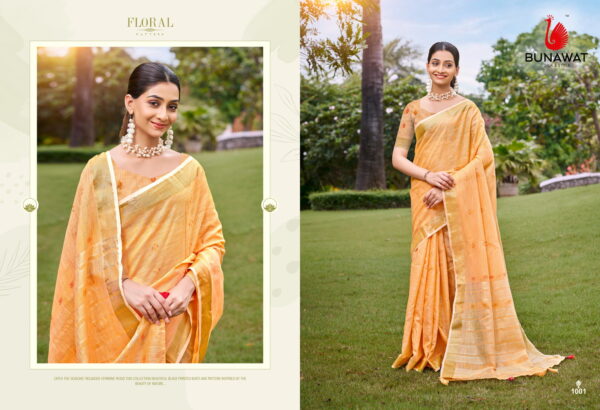 Bunawat Jharokha 1 Beautiful Traditional Wear Cotton Saree Collection - Image 3