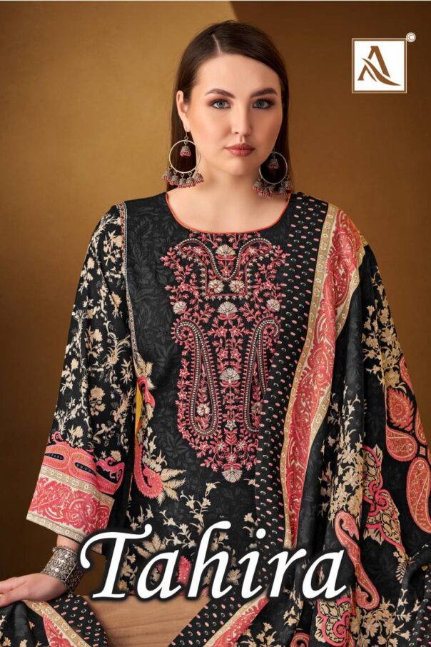 Alok Tahira Viscose Rayon Printed Dress Material Collection