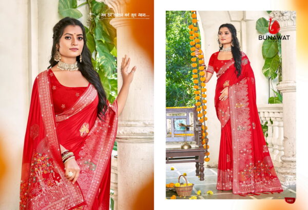 Bunawat Hans Vol 4 Traditional Wear Silk Sarees Collection - Image 7