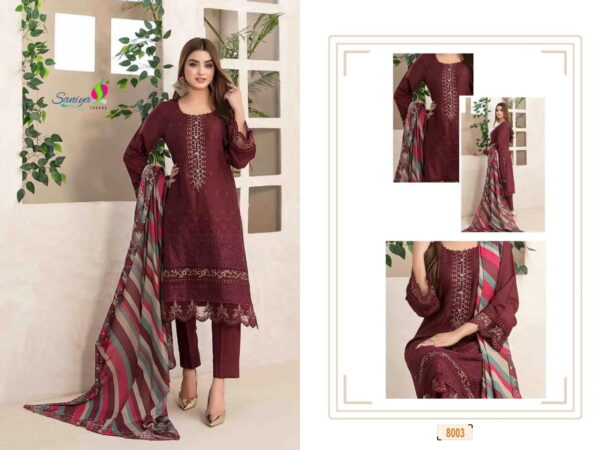 Saniya Rang Rasiya Vol 8 Pakistani Salwar Suit Collection - Image 5