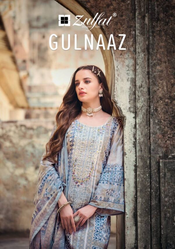 Zulfat Gulnaaz 620 Series Cotton Printed Dress Material Collection