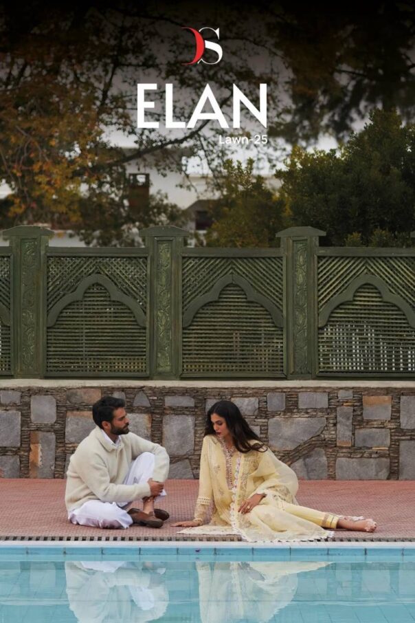 Deepsy Elan Lawn 25 Cotton Embroidered Pakistani Salwar Kameez Catalog Collection