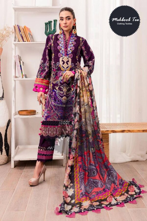 Mehboob Tex Nayra Vol 24 Chiffon Dupatta Pakistani Salwar Suits