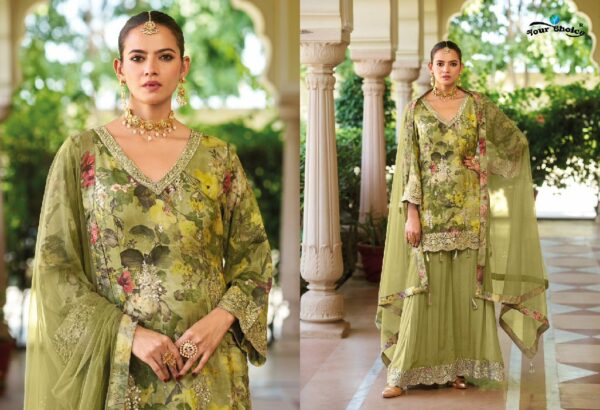 Your Choice Ginni Vol 3 Chinon Designer Salwar Kameez - Image 7