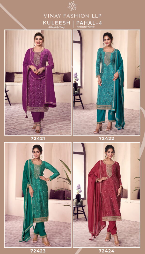 Vinay Kuleesh Pahal 4 Digital Printed Salwar Kameez Collection - Image 7