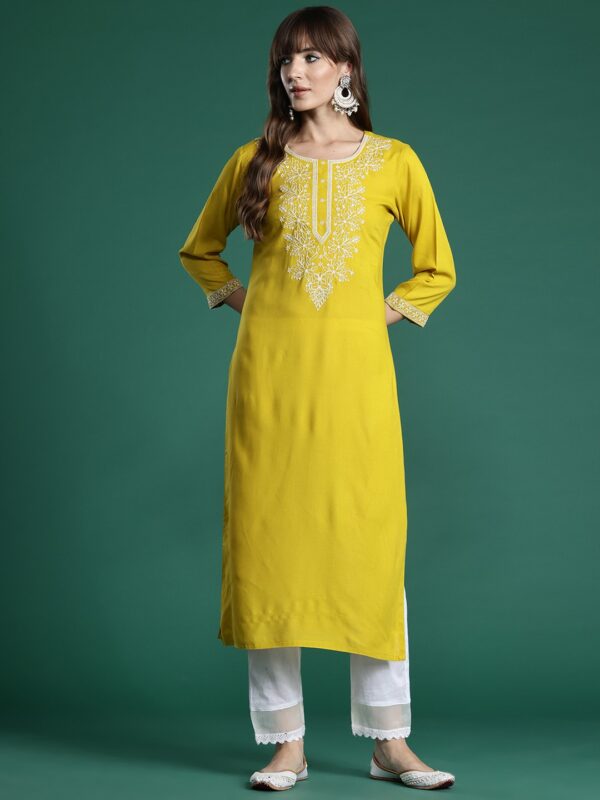 Indo Era 2551 Casual Wear Embroidered Kurtis Collection - Image 2
