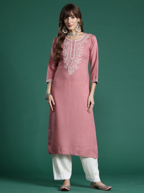 Indo Era 2551 Casual Wear Embroidered Kurtis Collection - Image 10