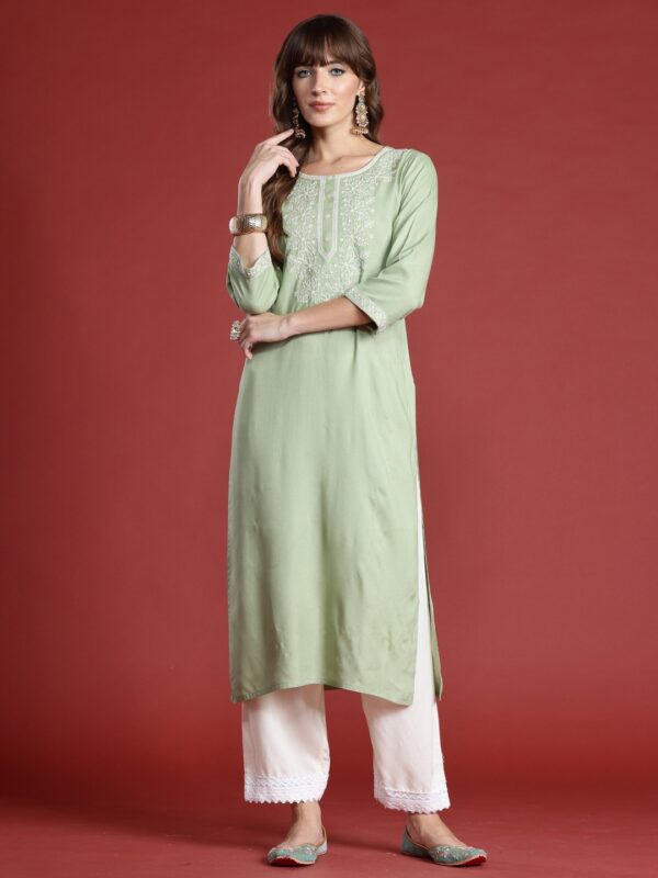 Indo Era 2551 Casual Wear Embroidered Kurtis Collection - Image 11