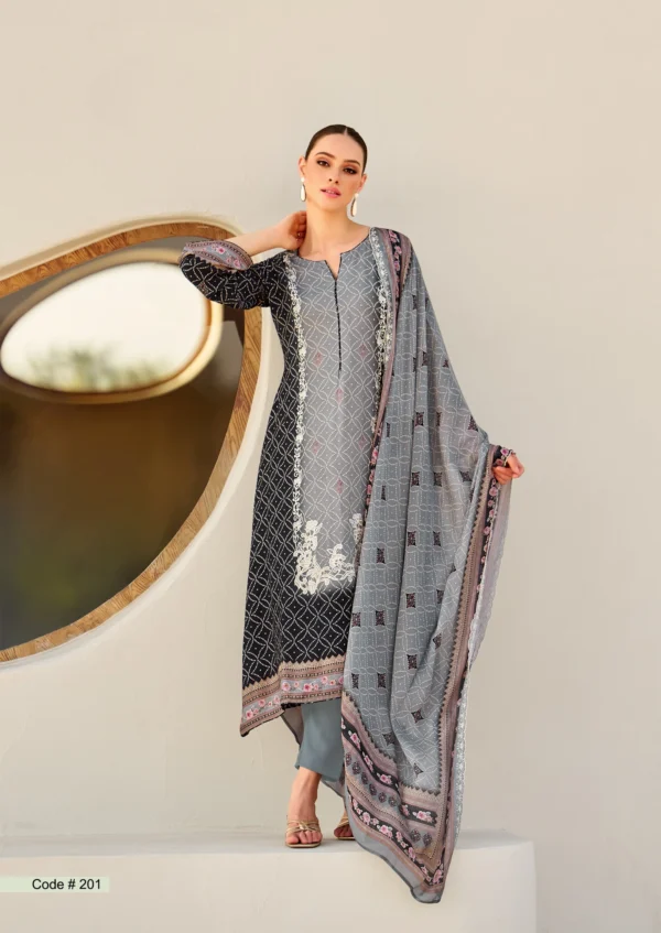 Hermitage Bandhej Vol 2 Digital Printed Dress Material Collection - Image 6