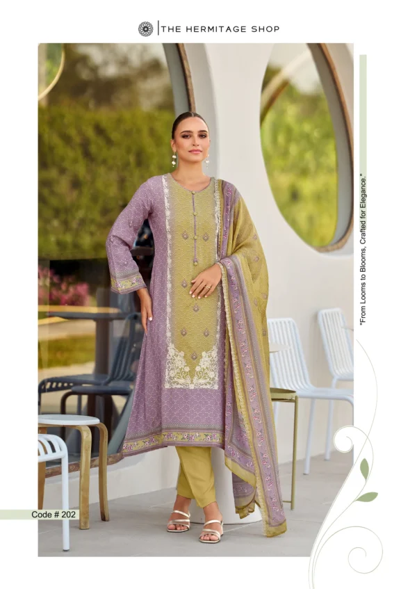 Hermitage Bandhej Vol 2 Digital Printed Dress Material Collection - Image 7