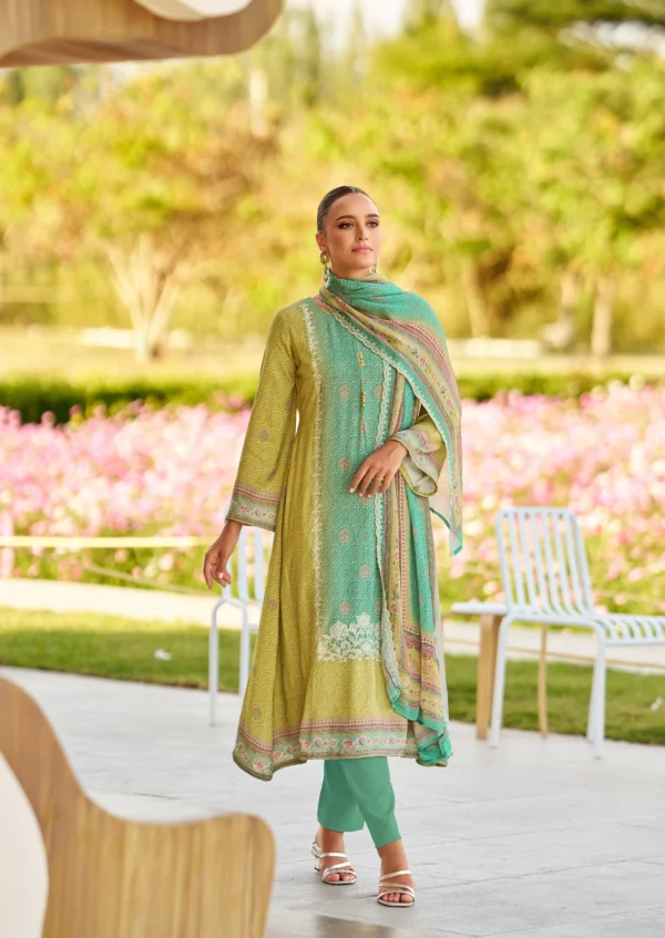 Hermitage Bandhej Vol 2 Digital Printed Dress Material Collection - Image 5