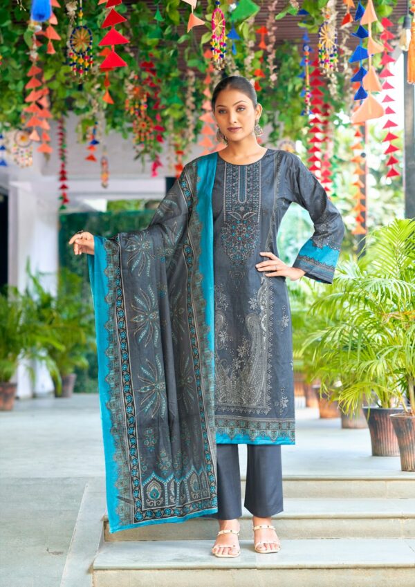 Yashika Naira C Cotton Printed Dress Material Collection - Image 2