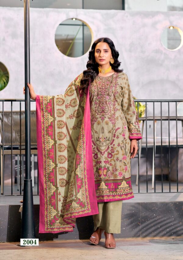 Yashika Naira C Cotton Printed Dress Material Collection - Image 6