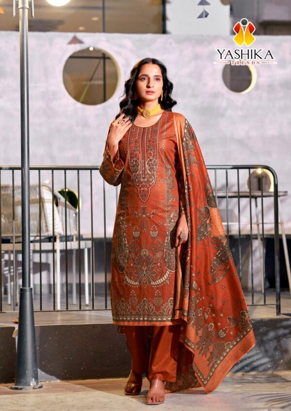 Yashika Naira C Cotton Printed Dress Material Collection - Image 7