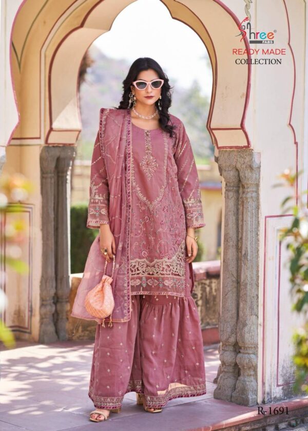 Shree R 1691 Ready Made Pakistani Salwar Suit Collection