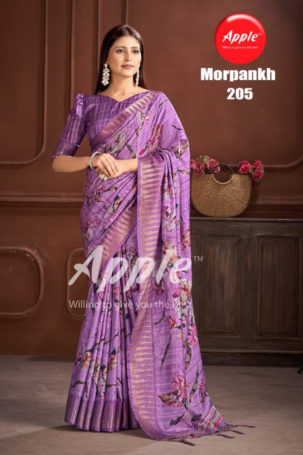 Apple Morpankh Vol 2 Festive Wear Manipuri Silk Saree Collection - Image 2