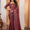 Apple Kishori Designer Party Wear Printed Crepe Saree Collection