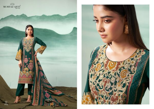 Mumtaz Mizaaz Maslin Digital Printed Dress Material Collection - Image 5