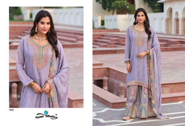 Your Choice Zeenat Chinon Salwar Kameez Collection - Image 5