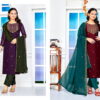 Vishnu Sarista Crunchey Silk Dress Material Collection - Image 10