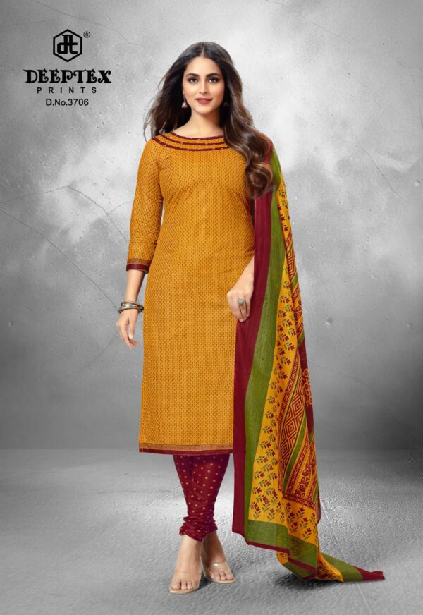 Deeptex Chief Guest Vol 37 Cotton Dress Material Collection - Image 9