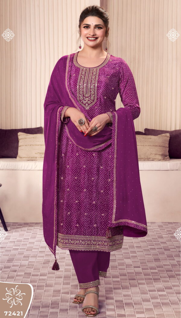 Vinay Kuleesh Pahal 4 Digital Printed Salwar Kameez Collection - Image 4