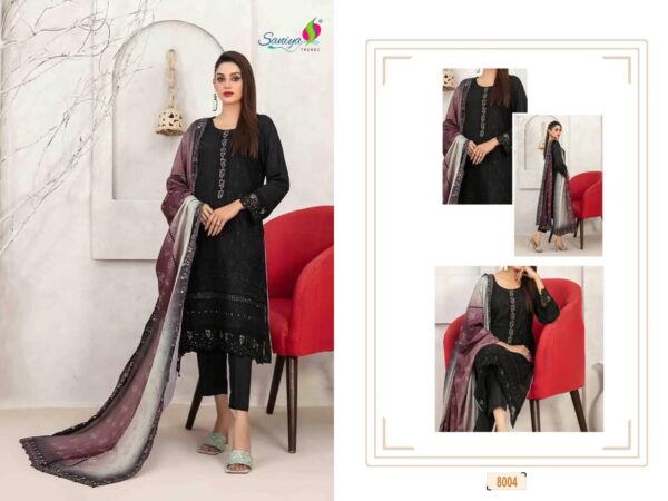 Saniya Rang Rasiya Vol 8 Pakistani Salwar Suit Collection - Image 6