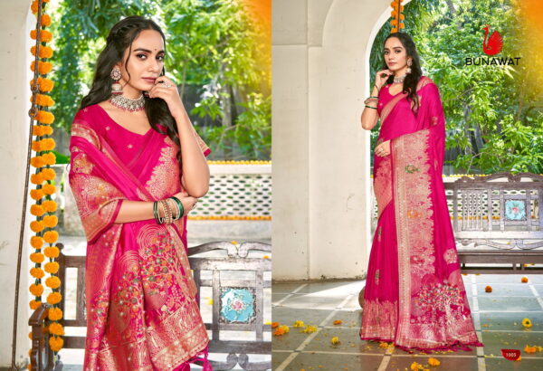 Bunawat Hans Vol 4 Traditional Wear Silk Sarees Collection - Image 8