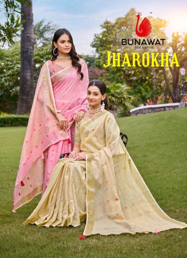 Bunawat Jharokha 1 Beautiful Traditional Wear Cotton Saree Collection