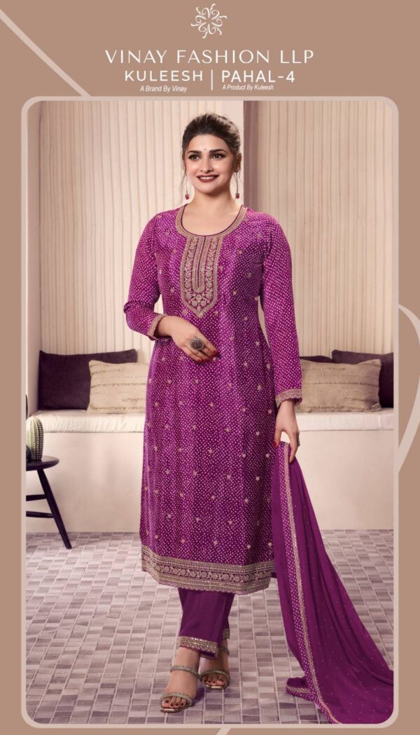 Vinay Kuleesh Pahal 4 Digital Printed Salwar Kameez Collection