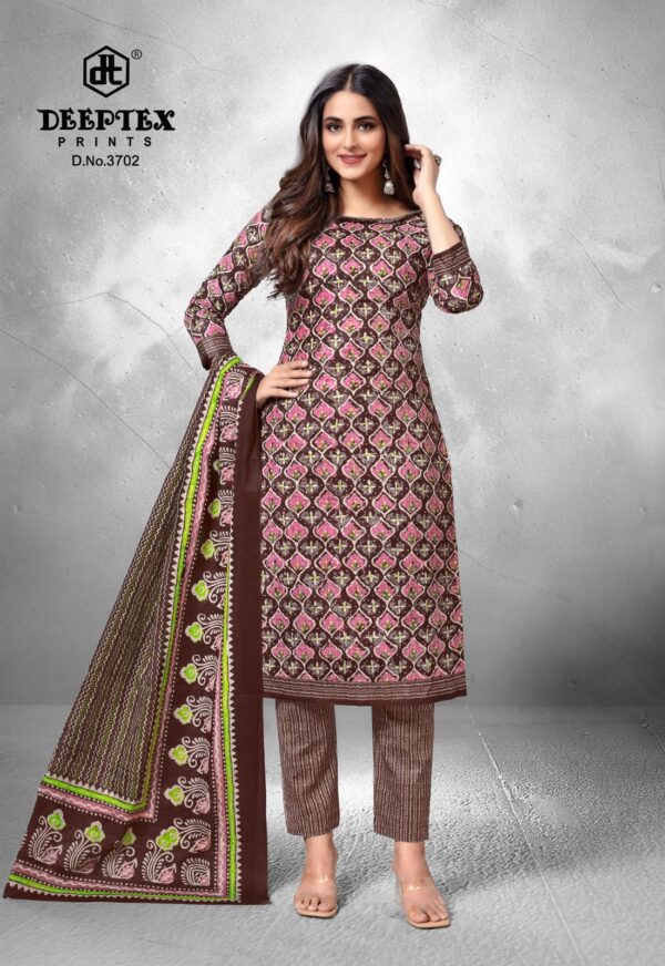 Deeptex Chief Guest Vol 37 Cotton Dress Material Collection - Image 3