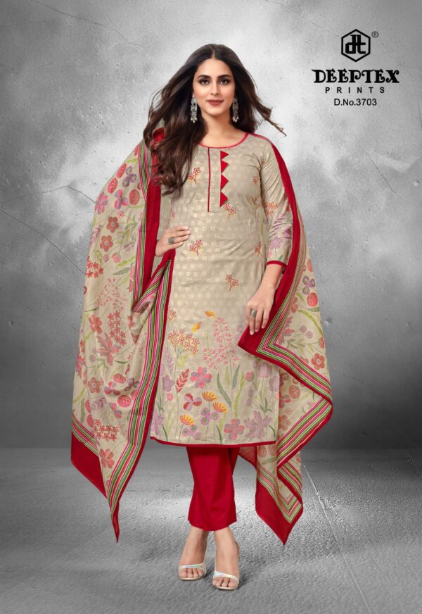 Deeptex Chief Guest Vol 37 Cotton Dress Material Collection - Image 5