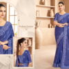 Anmol Jade Fendi Satin Embroidered Designer Saree Collection - Image 2