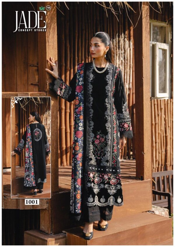 Jade Bin Saeed Vol 10 Heavy Cotton Luxury Dress Material Collection - Image 2