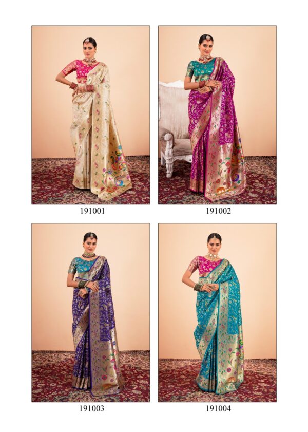 Rajpath Shailja Paithani Silk With Zari Weaving Sarees Collection - Image 9