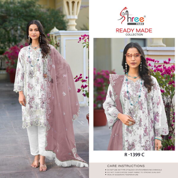Shree R 1399 Ready Made Pakistani Salwar Suits Catalog Collection - Image 3