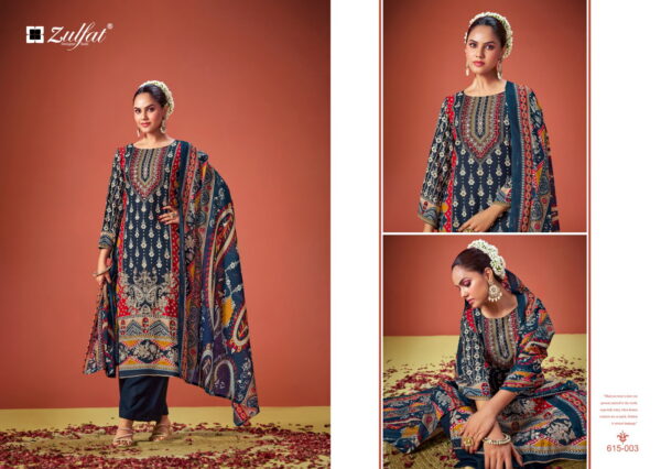 Zulfat Aayat Vol 11 Viscose Rayon Printed Dress Material Collection - Image 3