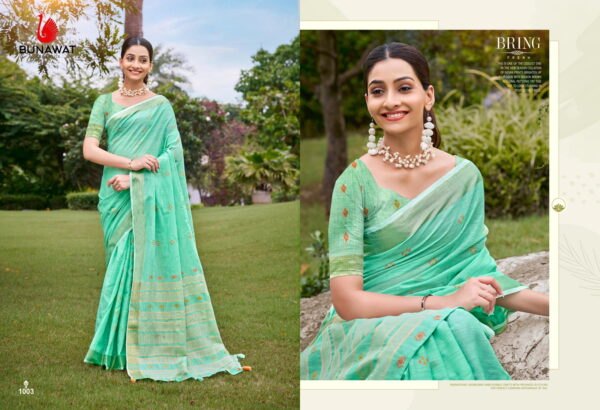 Bunawat Jharokha 1 Beautiful Traditional Wear Cotton Saree Collection - Image 2