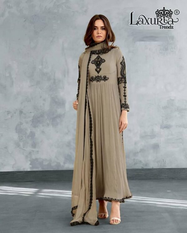 Laxuria Trendz 1452 Georgette Ready Made Collection