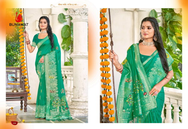 Bunawat Hans Vol 4 Traditional Wear Silk Sarees Collection - Image 6