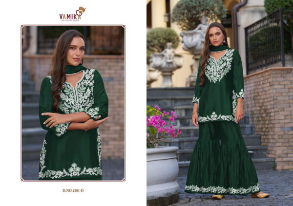 Vamika Anamika Vol 1 Chinon Salwar Kameez Collection - Image 2