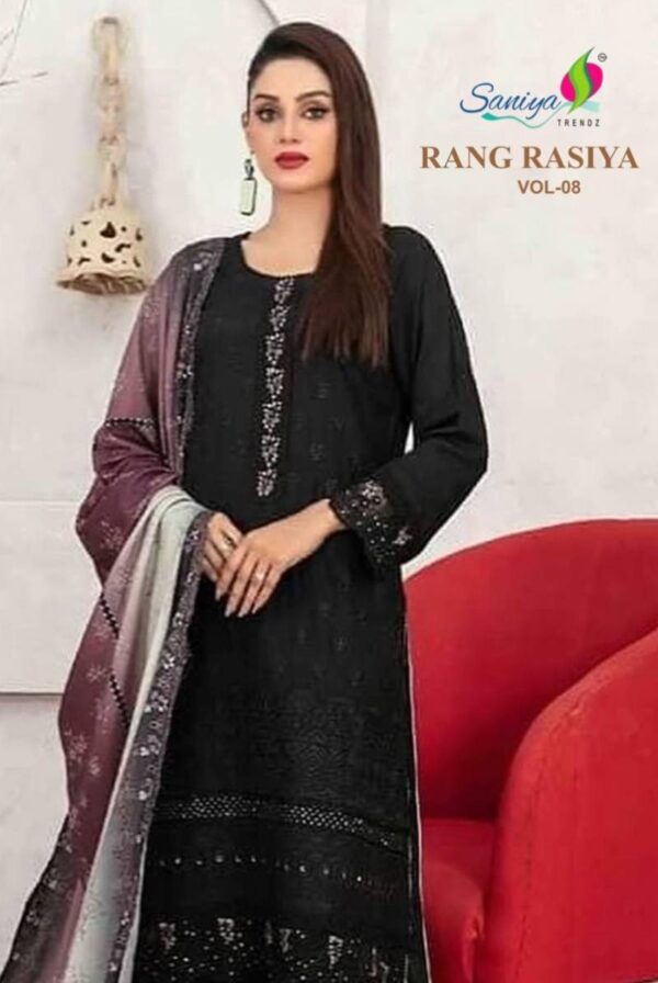 Saniya Rang Rasiya Vol 8 Pakistani Salwar Suit Collection