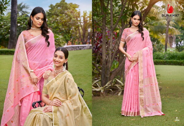 Bunawat Jharokha 1 Beautiful Traditional Wear Cotton Saree Collection - Image 6