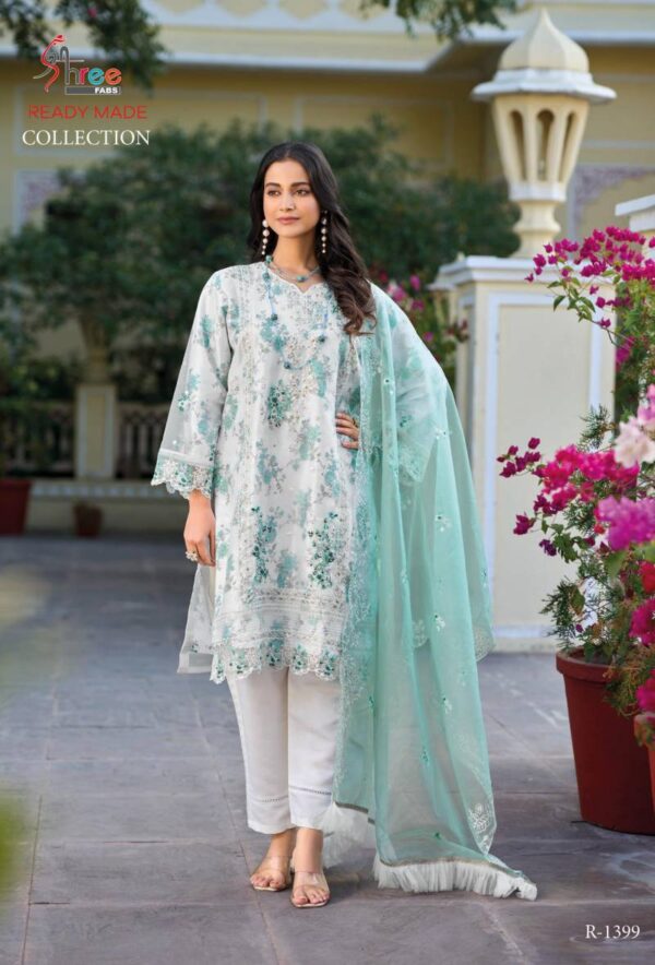 Shree R 1399 Ready Made Pakistani Salwar Suits Catalog Collection